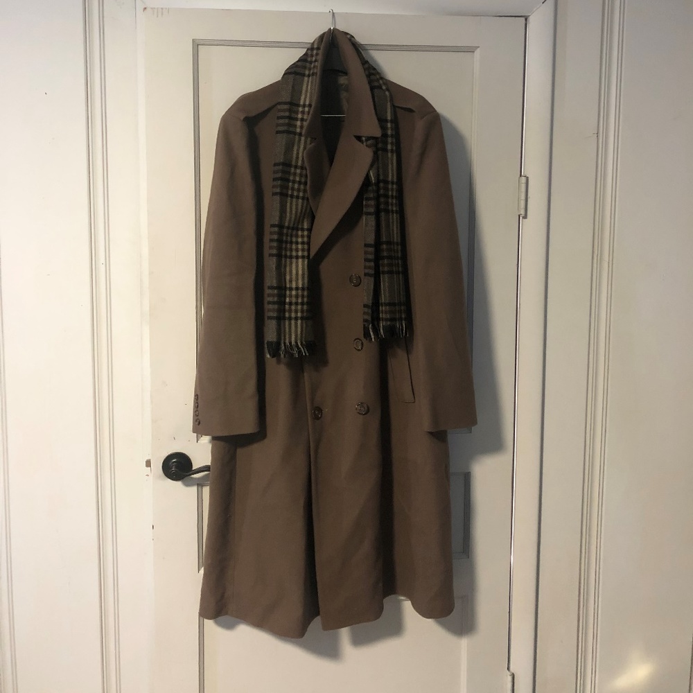 Men’s London Fog 100% Wool Overcoat